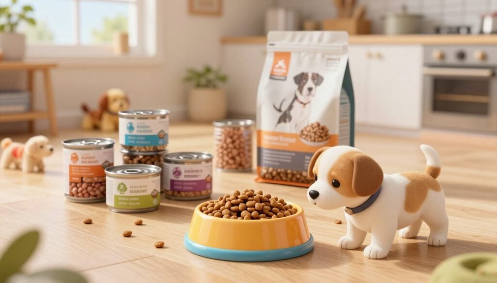 comida para cachorros