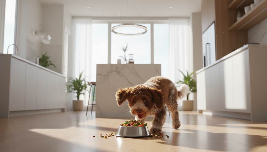 cantidad comida perro de agua